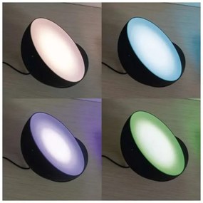 LED RGB Dimmelhető asztali lámpa GoSmart LED/7W/230V Wi-Fi fekete