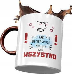 Bordó Bögre Milena Barátnő Feleség Ajándék Nyomtatott Fotóval