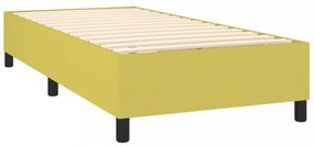 zöld szövet ágykeret 80 x 200 cm