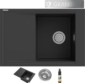 Egymedencés Gránit Mosogató Lepe Csepegtetővel