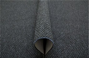 200x400 cm Tartós Hurkos Szőnyeg Rubens Sötétkék Filc