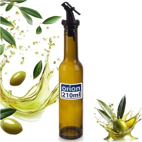 Ecet Olívaolaj palack adagolóval üveg ecet adagoló 210 ml