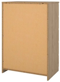 Natúr színű komód tölgyfa dekorral 77x111x50 cm Naia – Tvilum
