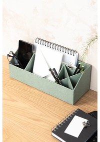 Zöld karton rendszerező írószerekhez Elisa Canvas Paper Laminate – Bigso