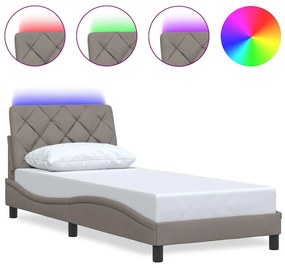 szövet ágykeret LED-es matrac nélkül 80x200 cm 80x200 cm