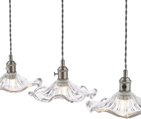 Dar Lighting modern függeszték hadano antik króm darhad3661-12