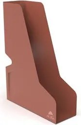 Iratpapucs, fém, 85 mm, ALBA, terrakotta (IAL39)
