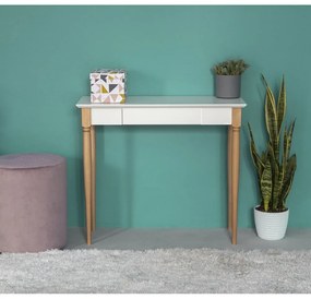 Mamo fehér íróasztal, szélesség 65 cm - Ragaba