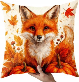 Őszi díszpárnahuzat 40x40 boglárka őszi tök díszpárnahuzat