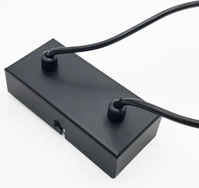 Brilagi - Függesztett csillár MALONY 6xE14/20W/230V fekete
