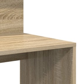 Tárolós íróasztal Sonoma tölgy 90x48x101.5 cm Mérnökfa