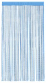 2 db világoskék zsinórfüggöny 140 x 250 cm