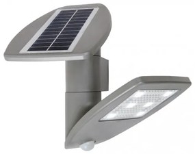 LED lámpatest , napelemes , mozgásérzékelős , 2.4W ,  természetes fehér , kültéri , IP44 , LUTEC , ZETA