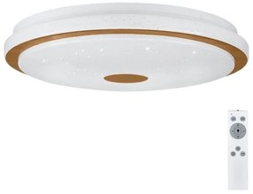 Eglo 900598 - LED Dimmelhető mennyezeti lámpa LANCIANO LED/24W/230V + távirányító