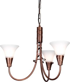 Elstead Lighting EMILY EM3-COPPER Csillár 3x60W/E14