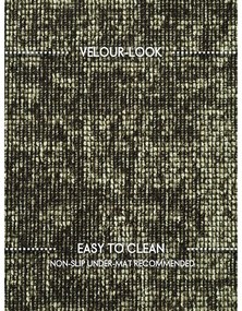 Zöld futószőnyeg 80x250 cm Prisma – Elle Decoration