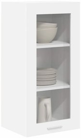 Függő szekrény ajtóval Riga 2 pcs Fehér 40 x 31 x 80 cm Faanyag