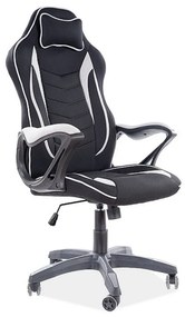 Zenvo irodai szék, fekete/fehér