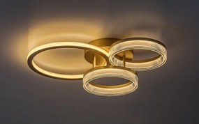 Rabalux 71473 - LED dimmelhető mennyezeti lámpa RIVONA LED/38W/230V 3000-6500K 58,5x38 cm+távirányítóval