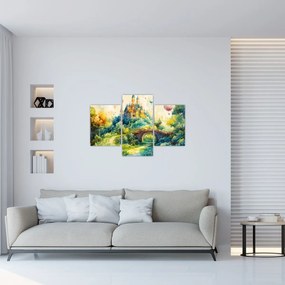 Kép - Mesebeli kastély (90x60 cm)
