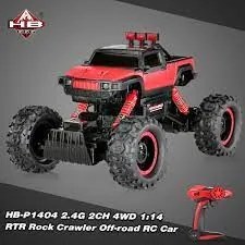 Új Hb 1:14 Hummer Sziklamászó Rc Autó Terepjáró Rock Crawler 2.4 Ghz Hb-p1404 Rock Crawler