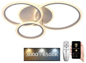 NEDES LED állítható mennyezeti lámpa LED/40W/230V fehér + távirányító ND3746