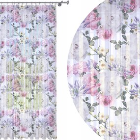 Függöny Kész Függöny 140x240 Fátyol Festett Béka 010