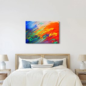 Kép - Színes absztrakció (90x60 cm)