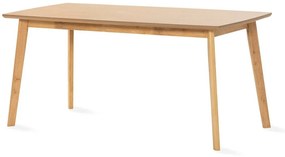 Asztal Springfield 186Világosbarna, 75x81x165cm, Közepes sűrűségű farostlemez, Fa