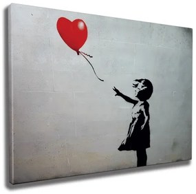 Fali festmény vásznon 50x70 cm fekete/szürke