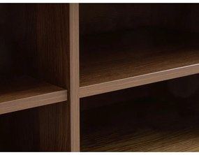 Barna TV-állvány tölgyfa dekorral 180x56x45 cm Nola – Unique Furniture