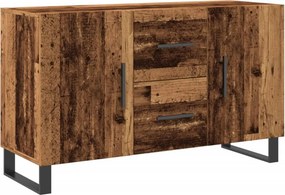 vidaXL antik fa színű szerelt fa tálalószekrény 100 x 36 x 60 cm
