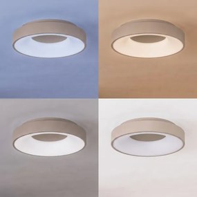 BRILAGI - LED Dimmelhető mennyezeti lámpa FALCON II LED/67W/230V átm. 40 cm bézs + távirányító