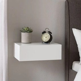 Függő éjjeliasztal 2 db  praktikus szett 46x30x15 fehér