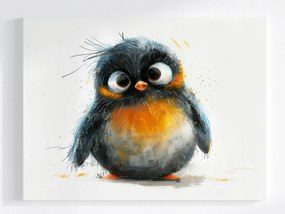 Poszter Aranyos Pingvin Gyerek Rajz Dekoráció 80x60