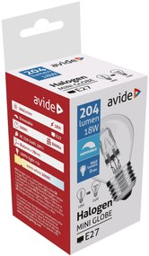 Avide Halogén Classic Mini 18W E27 2000h