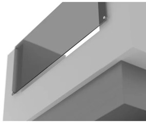 InFire - BIO kandalló 110x75 cm 3kW bifaciális