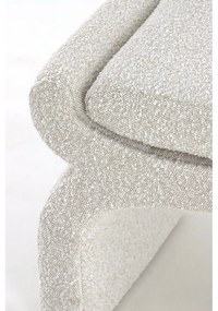 Krémszínű buklé pad Nafya – Light &amp; Living