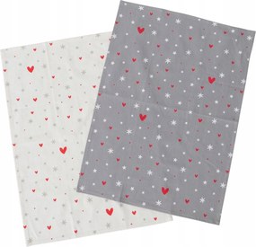 Konyhai Törlőkendő Karácsonyi Motívummal Pamut Törlőkendő 50 x 70 2 db