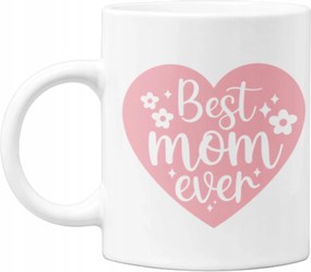 Mama kávéscsésze nyomott mintával fehér 330ml 4