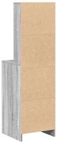 Magasfiú fiókkal Szürke sonoma 40 x 40,5 x 135 cm Faanyag