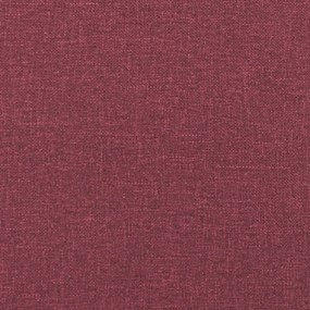 vidaXL bordó szövetpad 100 x 75 x 76 cm