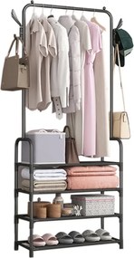 Ruhaállvány LRA-01 fekete