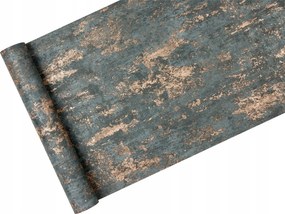 Tapéta Látványos Vakolat réz kopásokkal