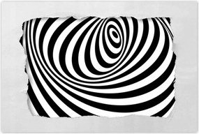 Poszterek 120x80 Absztrakt fekete-fehér