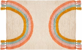 Gyerekszőnyeg Gyerekszoba Szőnyeg 100 x 150 cm Szivárvány