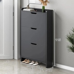 Polcos szekrény 72x25x123cm tölgy FUR1956-4