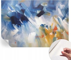 Mosható öntapadós fotótapéta étkezőbe Színes húzások 312x219