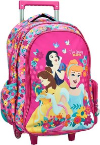 Disney Hercegnők Spring gurulós iskolatáska, táska 46 cm