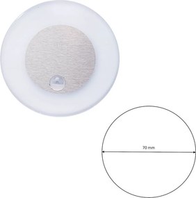 Eko-Light OTI EKS1061 Beépíthető lépcsőházi lámpa 1x0,6W/LED 3000K 13LM IP20